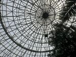 穹顶玻璃结构建筑景观