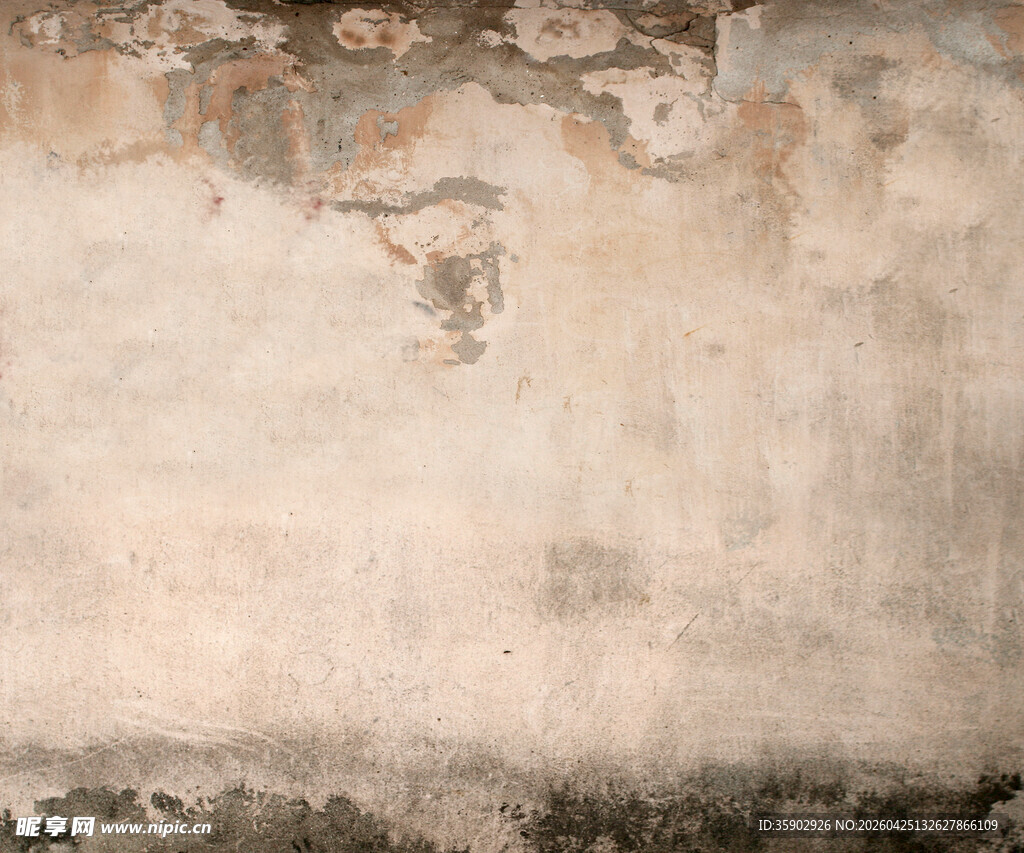 斑驳老旧墙面纹理背景