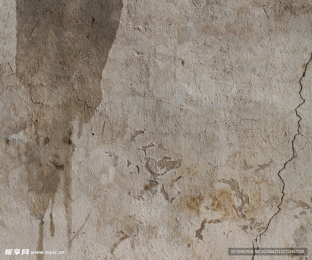 斑驳破旧墙面纹理