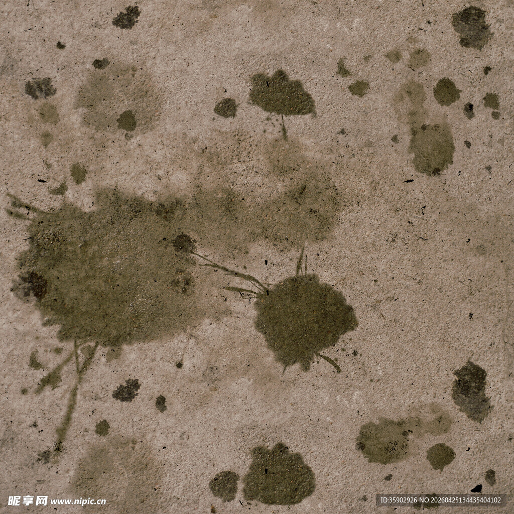 斑驳污渍的陈旧墙面纹理