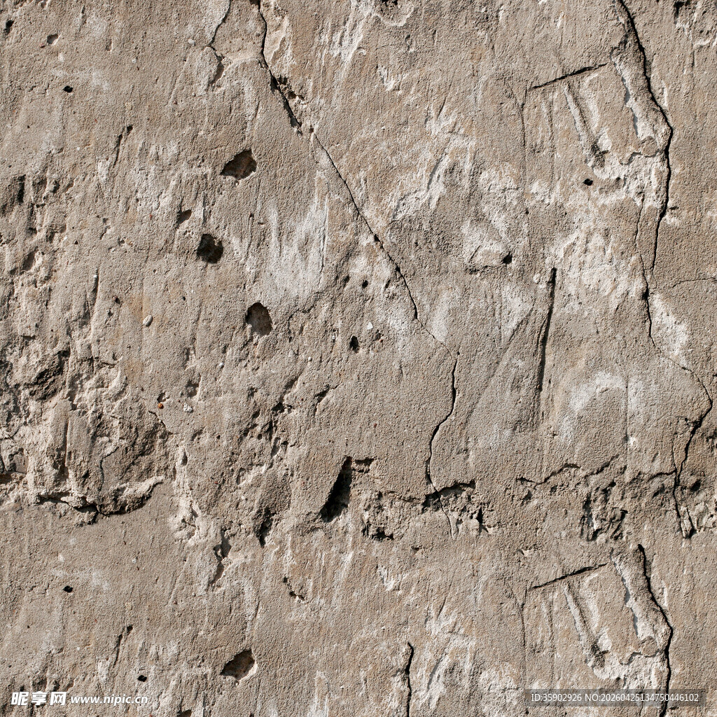 粗糙斑驳的泥土表面