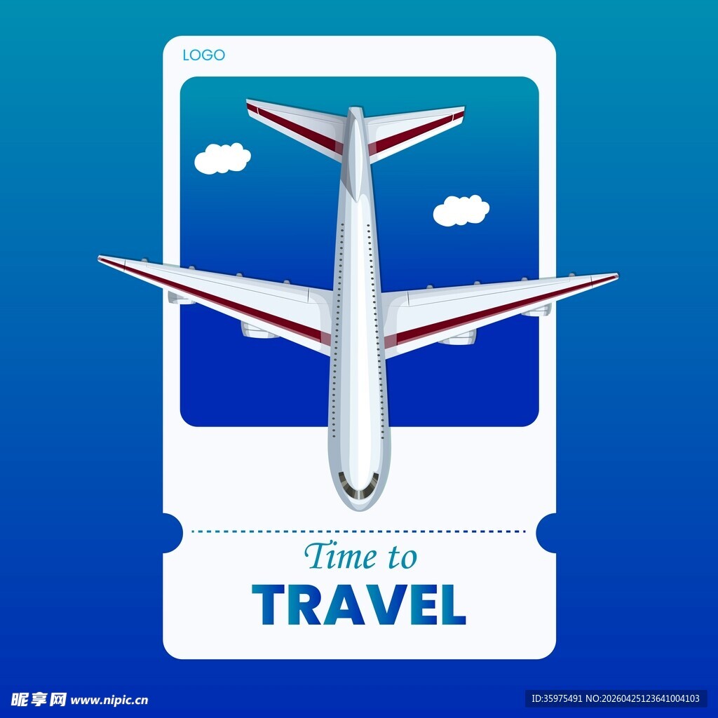 民航旅行海报