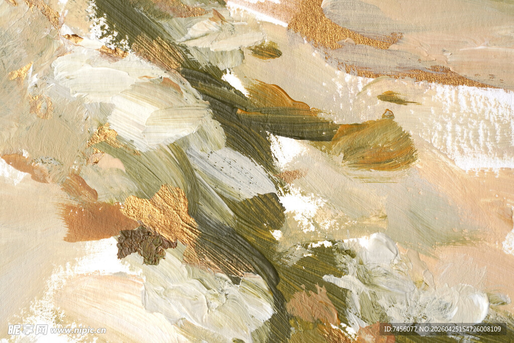 抽象水彩艺术画作