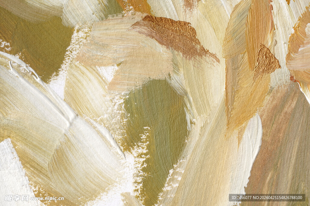 抽象笔触油画纹理艺术