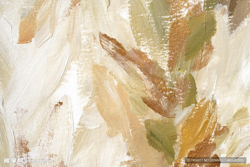 抽象笔触艺术纹理画面