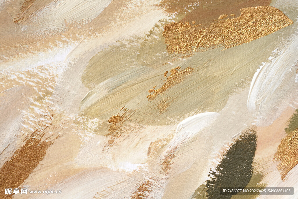 抽象艺术笔触纹理画面