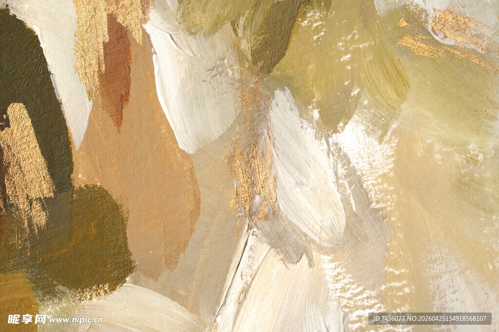 抽象笔触色彩油画纹理