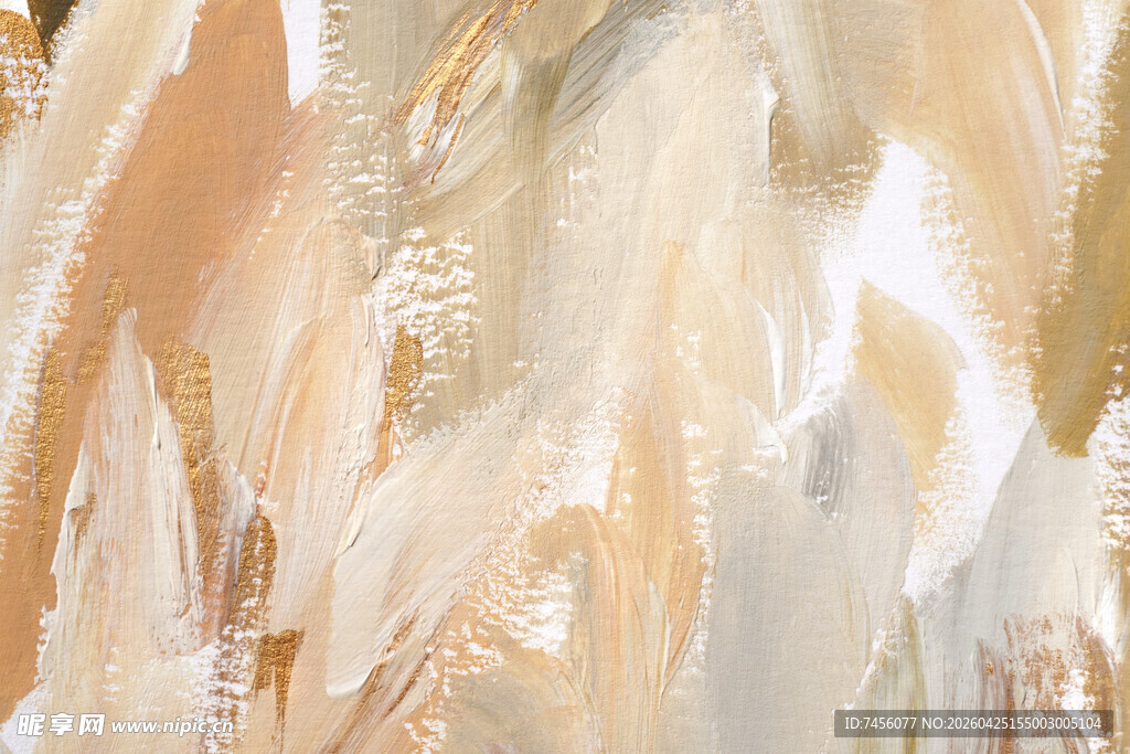 抽象米色笔触艺术纹理