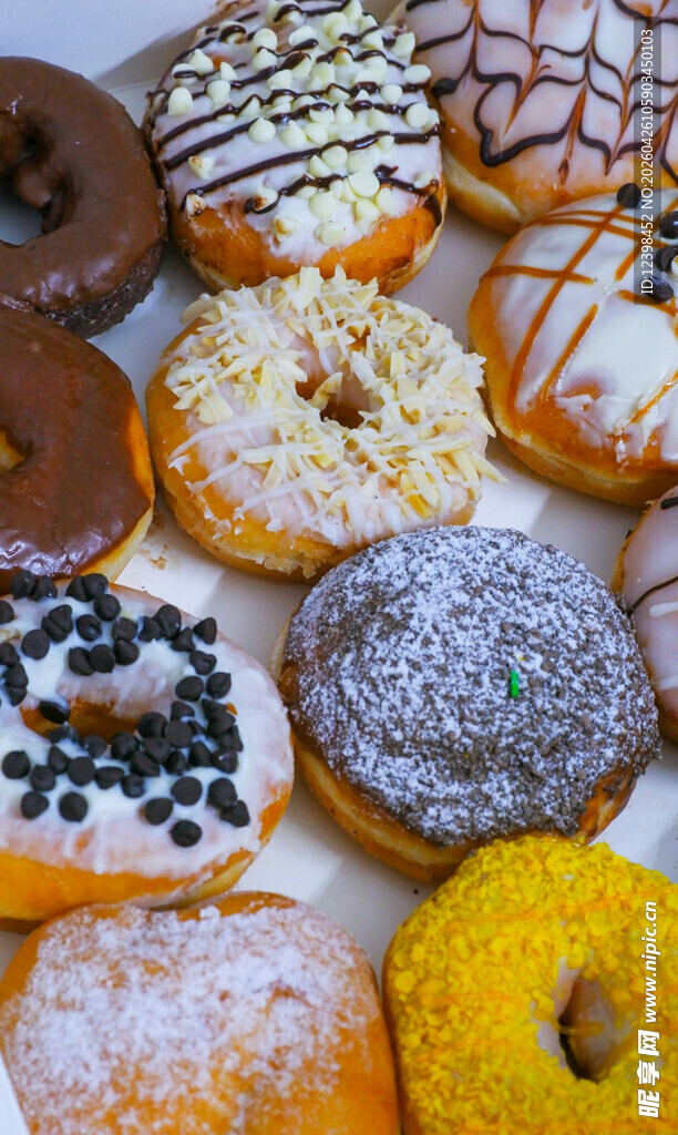 多彩美味甜甜圈大集合