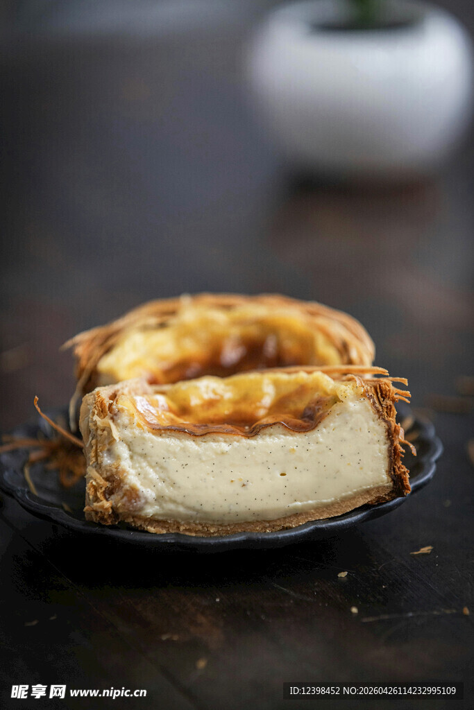 美味芝士蛋糕特写