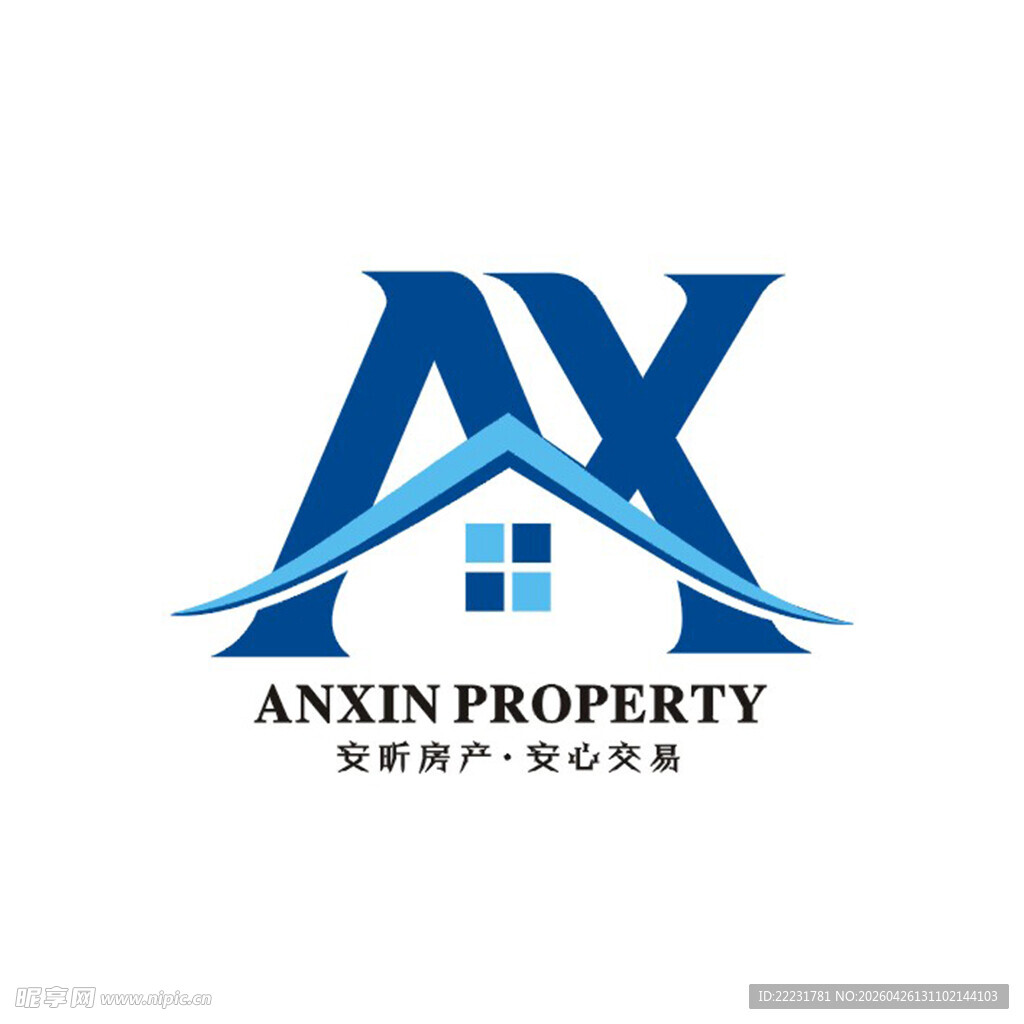 LOGO 安昕房产