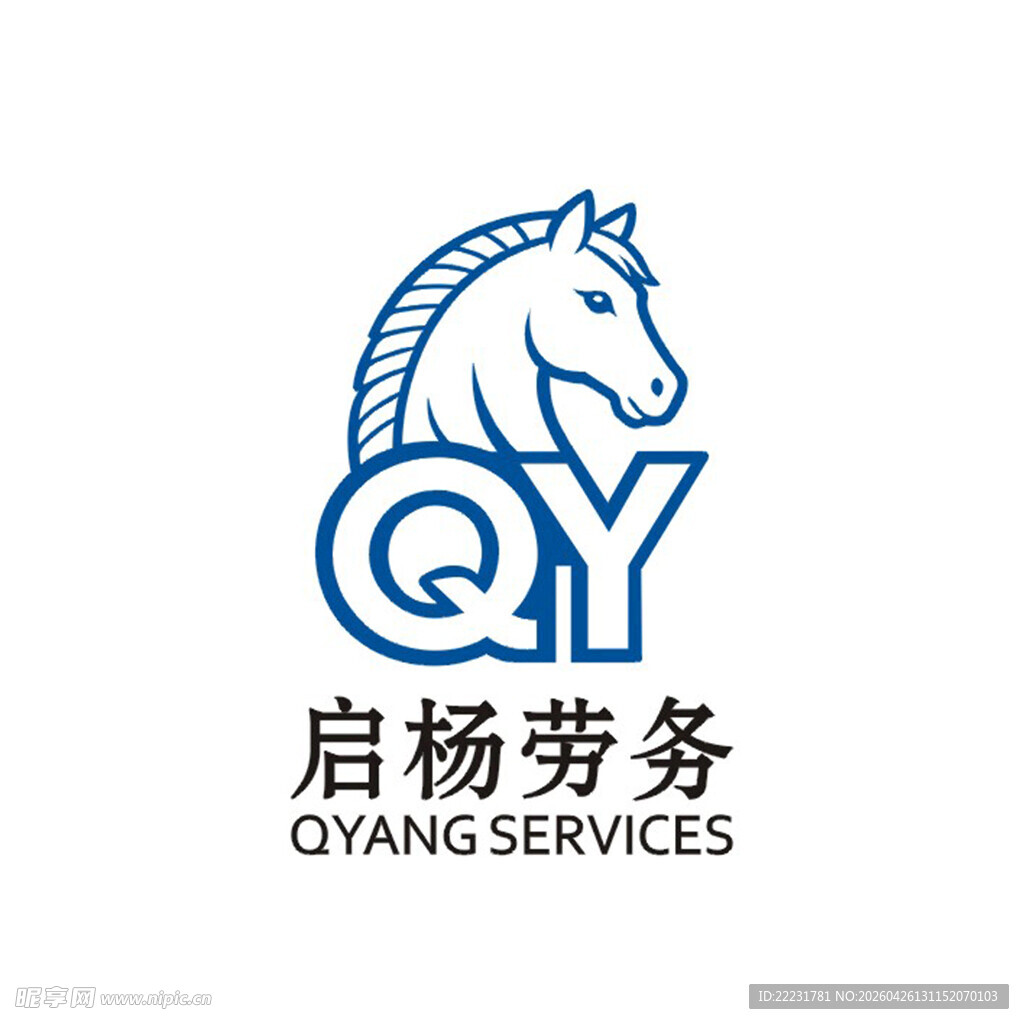 LOGO 启杨劳务