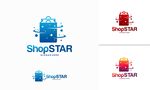 ShopSTAR品牌标志设计