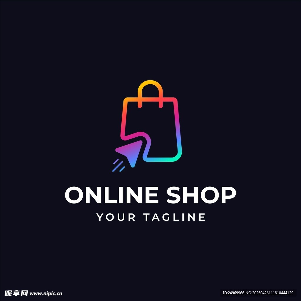 在线商店标志设计