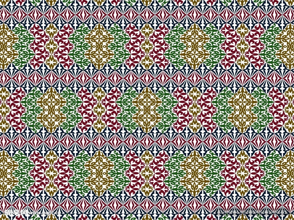 多彩几何图案纹理背景