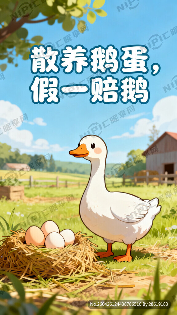散养鹅蛋 假一赔鹅