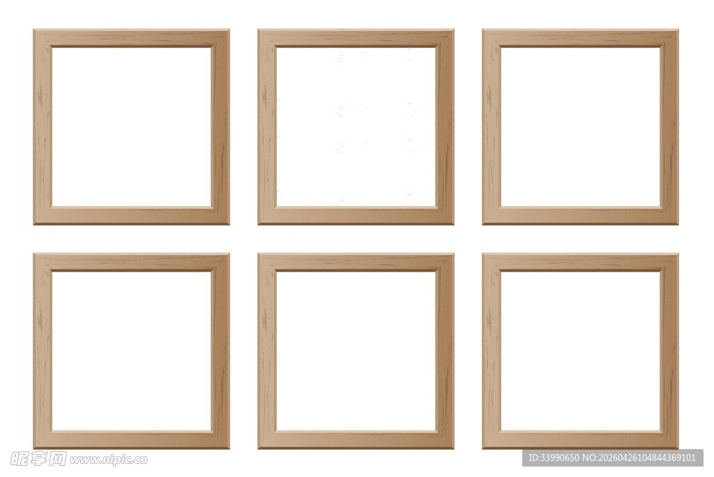 木质相框素材
