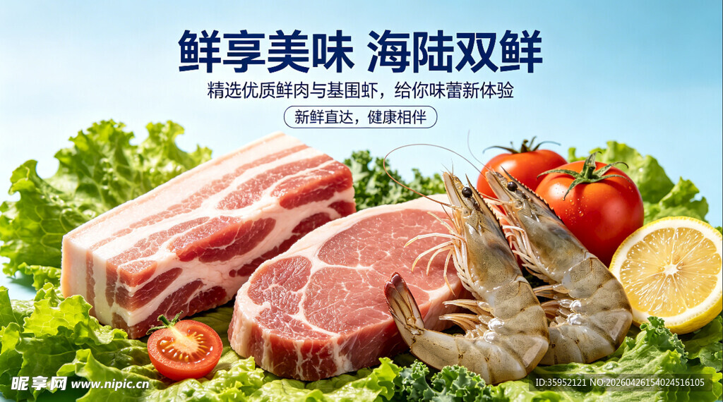 冷鲜肉海鲜果蔬