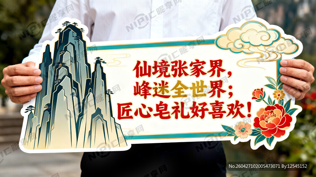 设计一个手持广告牌