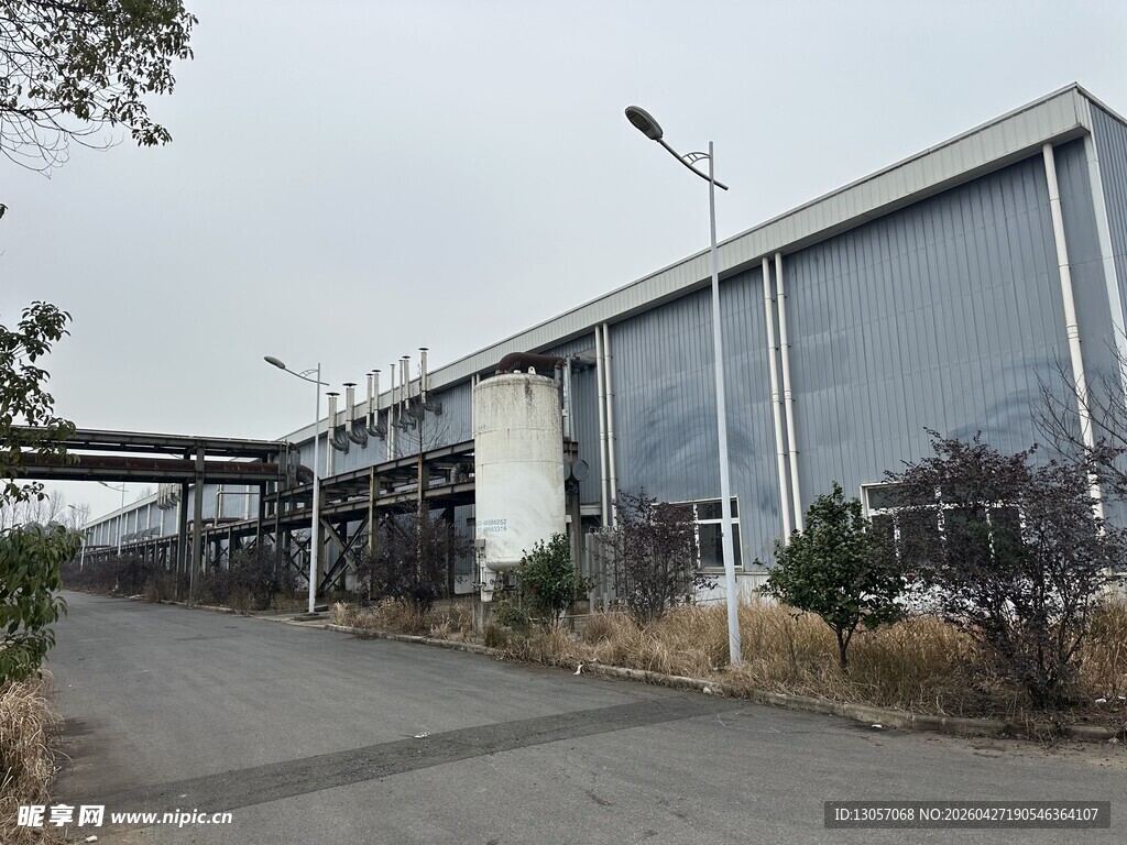 工业厂房外观景象