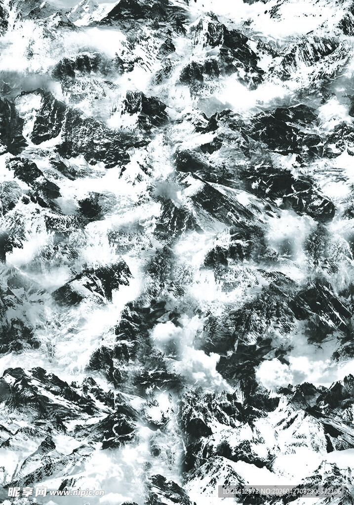 雪山素材