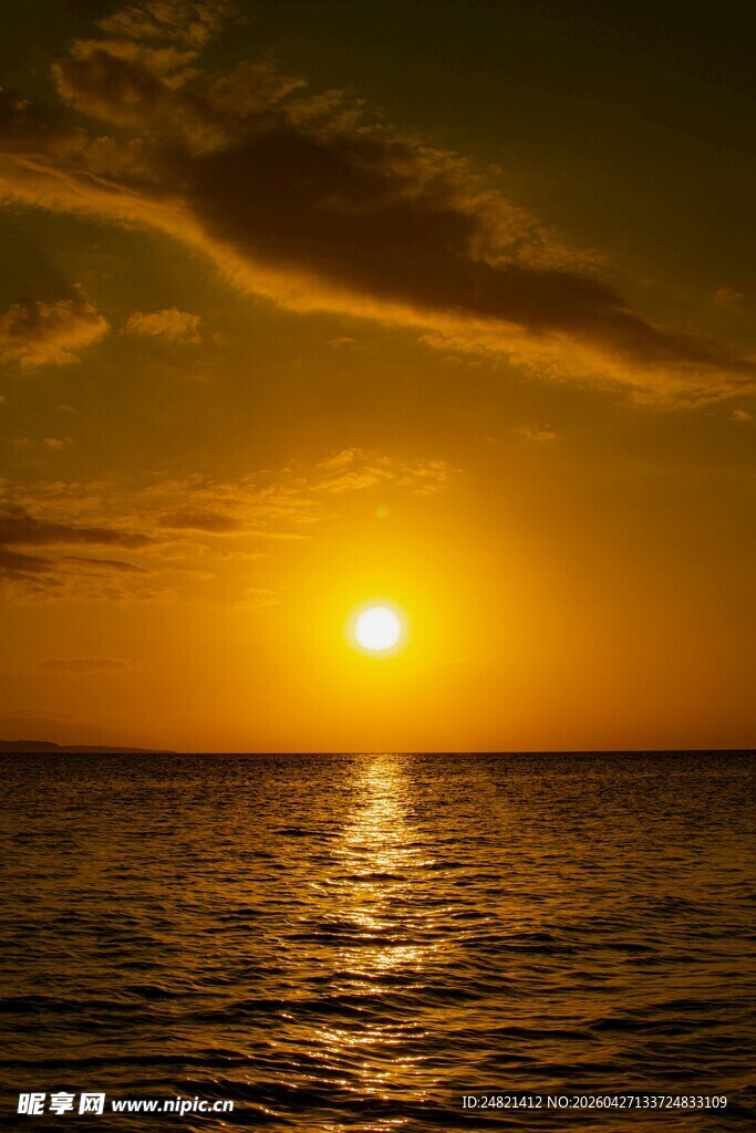 海上日落美景