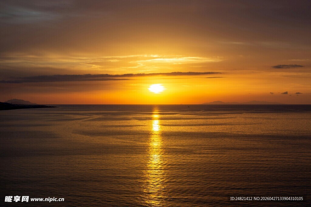海上日落美景