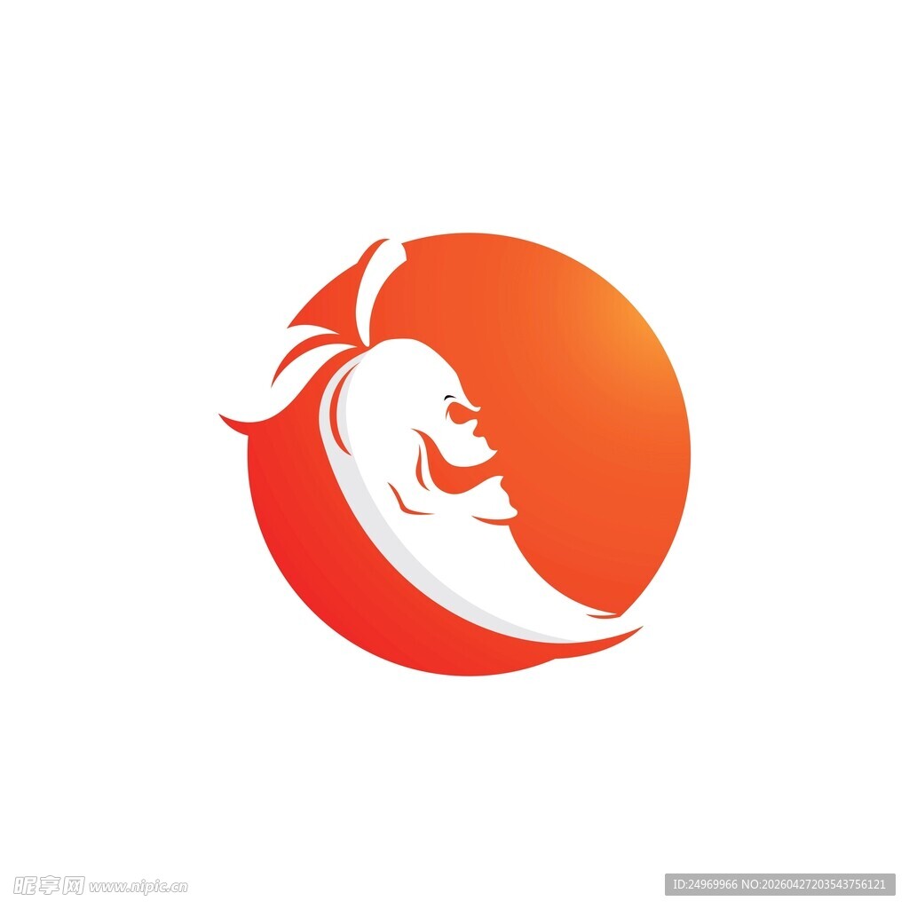 火焰海浪标志设计
