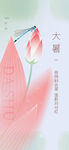 大暑海报 