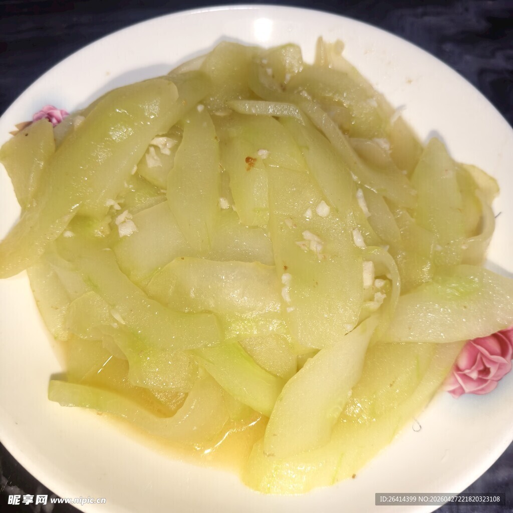 清炒甜瓜