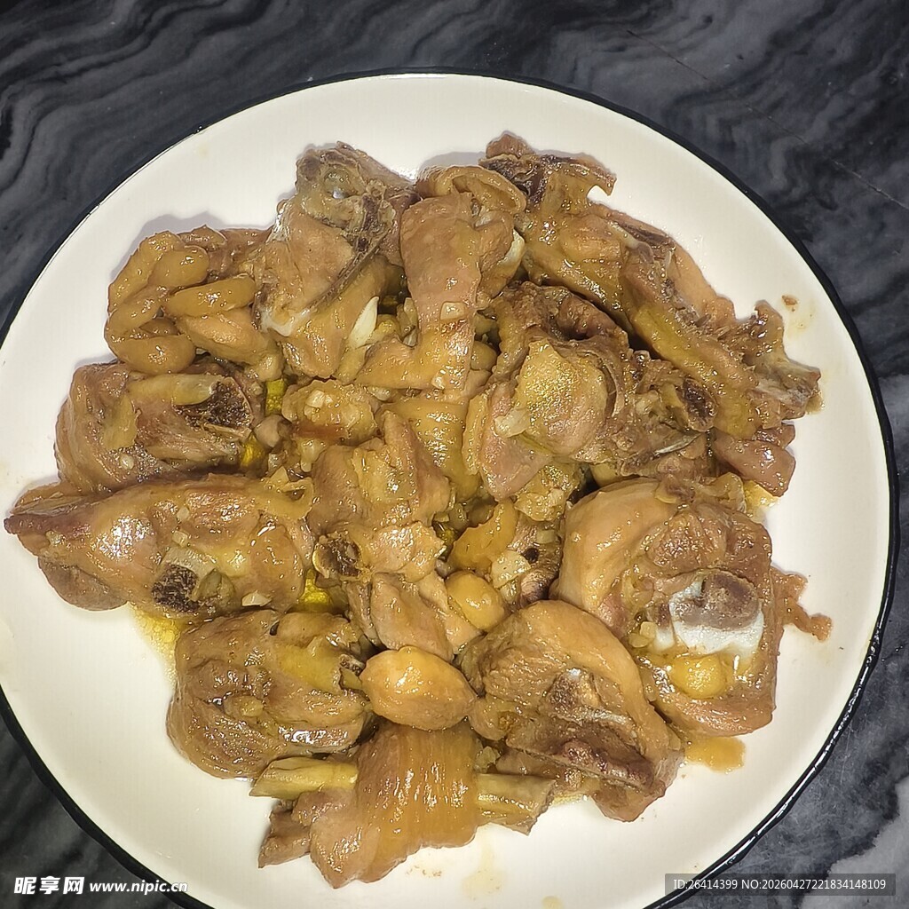 美味卤鸡肉