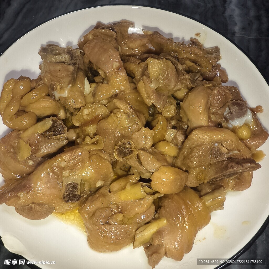 美味家常炒鸡肉