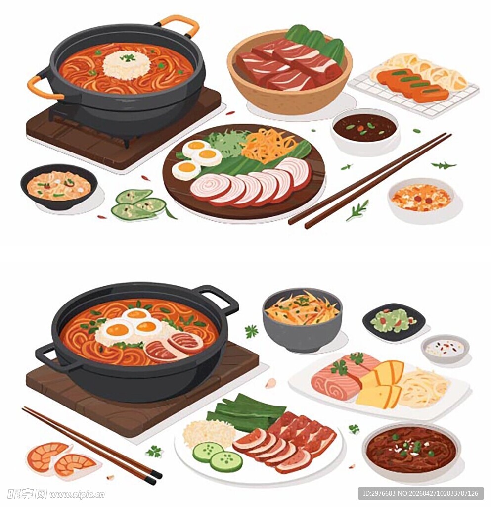 多样韩式美食大集合
