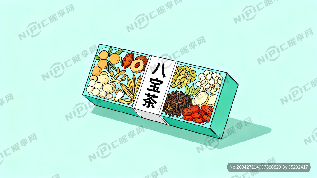 八宝茶   画面清新    