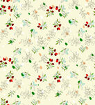 樱桃花卉图案背景图