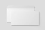 空白信封信纸设计展示样机