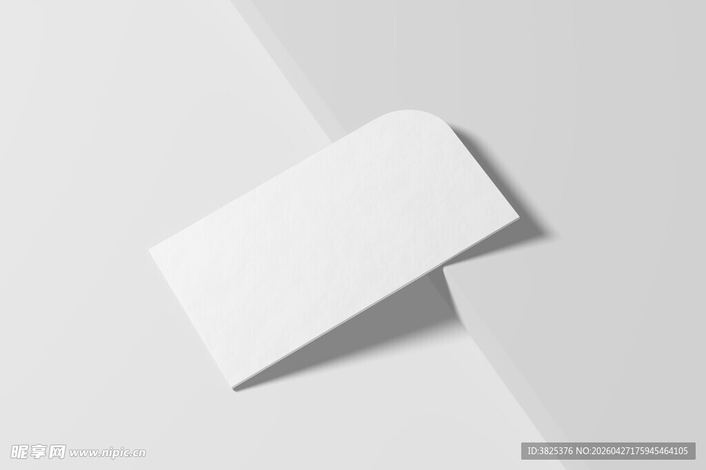 空白卡片设计展示样机