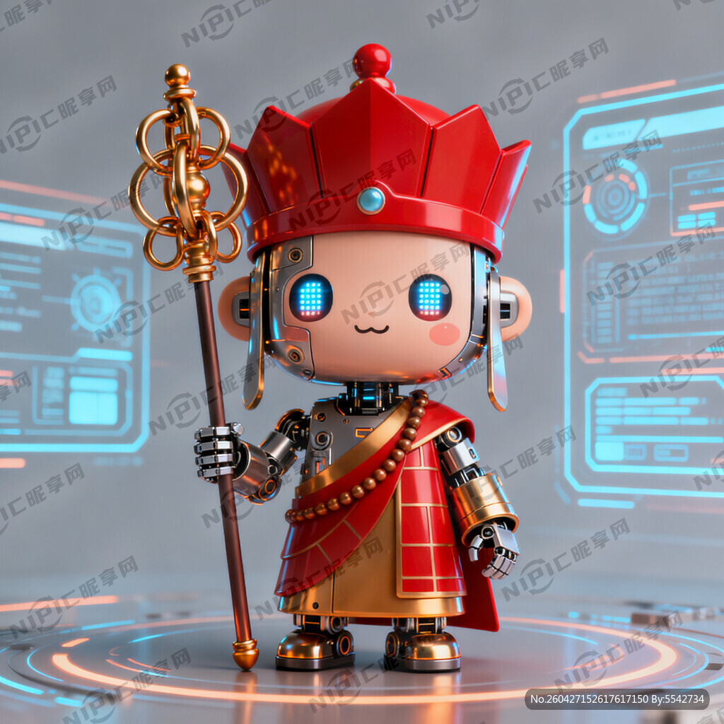 系统精灵 唐僧装扮 很萌