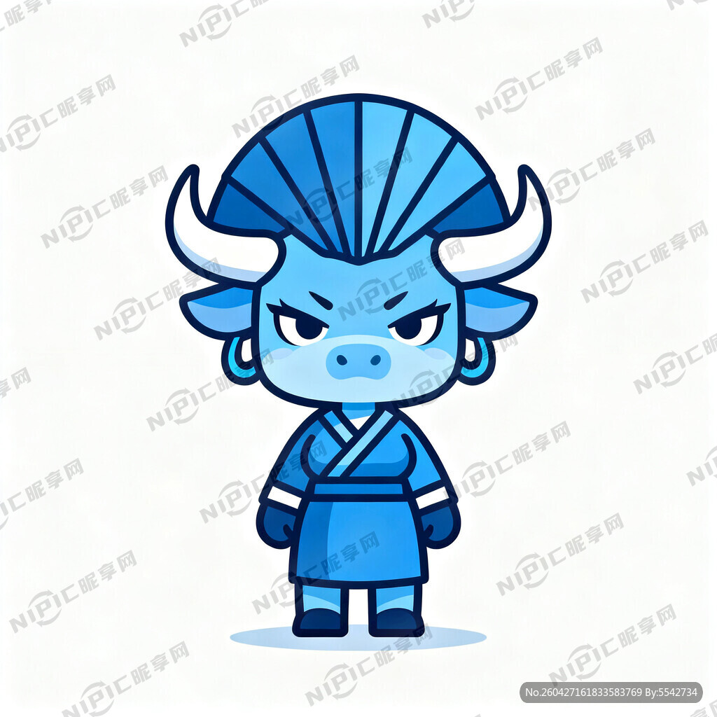 4、水电二次元精灵 牛夫人人设