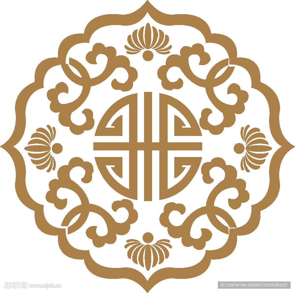 中式古典花纹边框