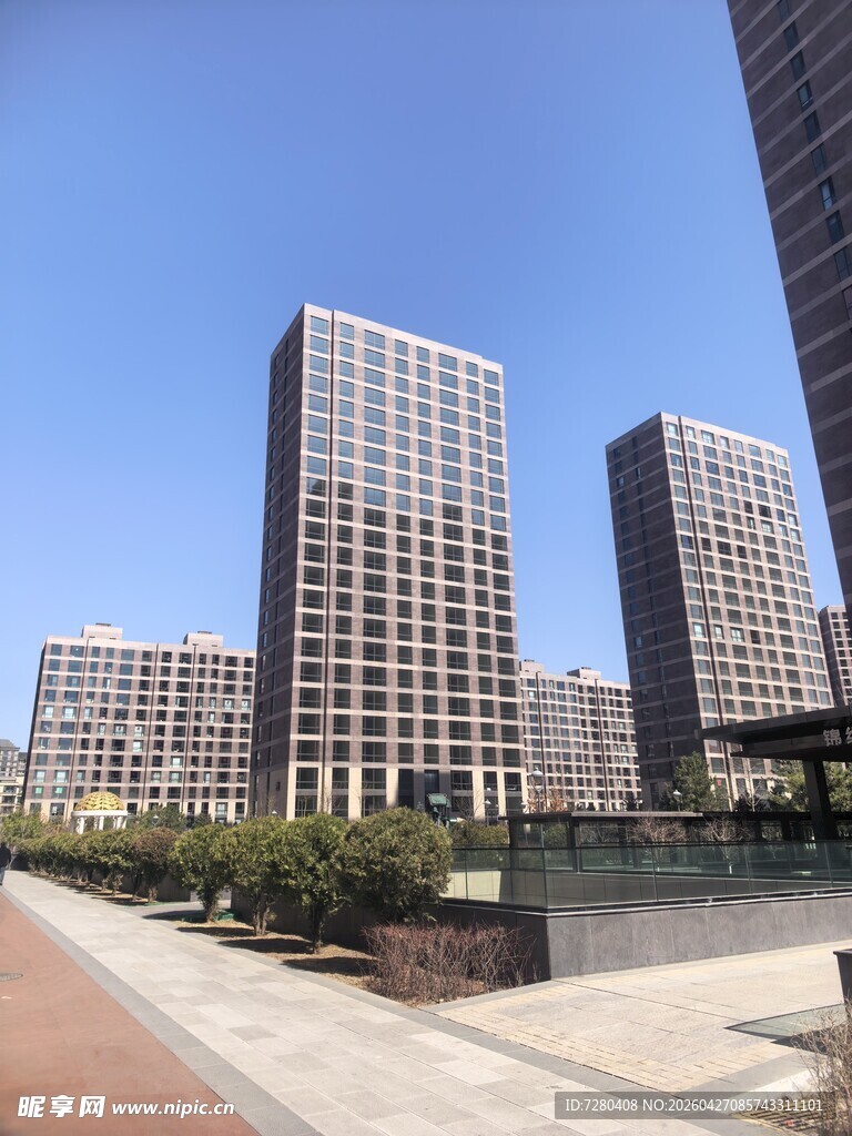 城市现代高楼景观