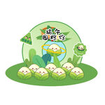 端午圈粽你活动美陈