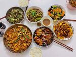 丰盛中式菜肴美食集合