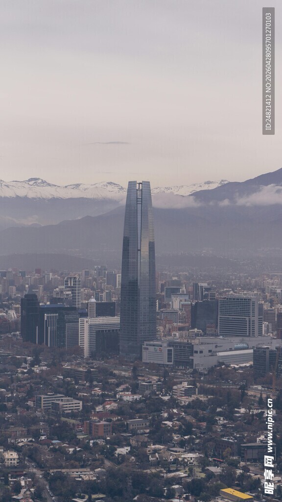 俯瞰现代都市繁华景象