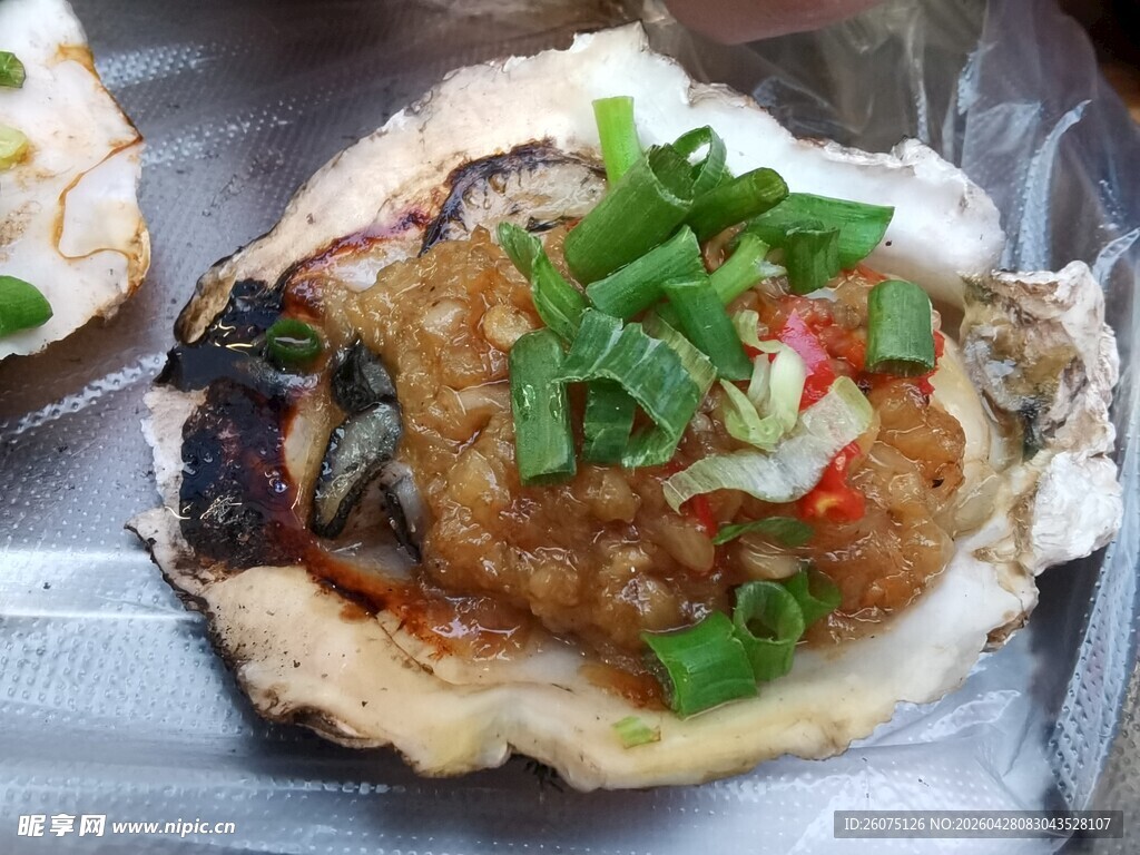 美味蒜蓉生蚝