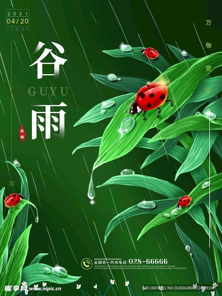 谷雨海报