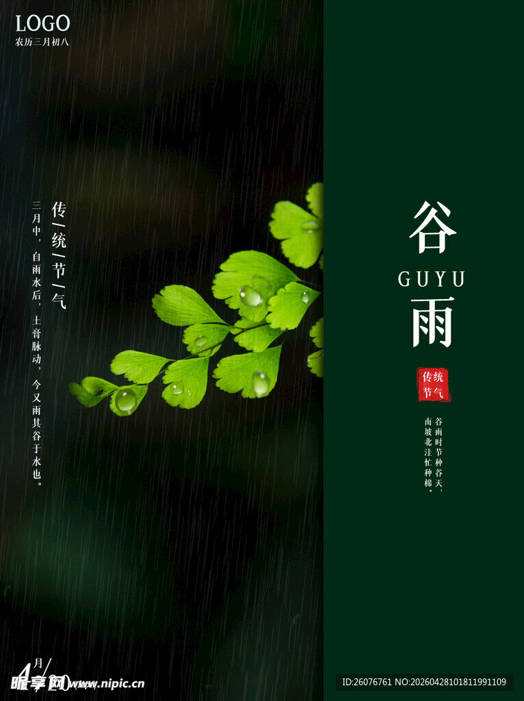 谷雨海报