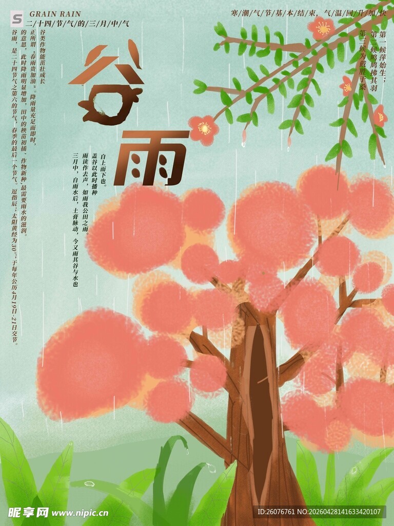 谷雨海报 