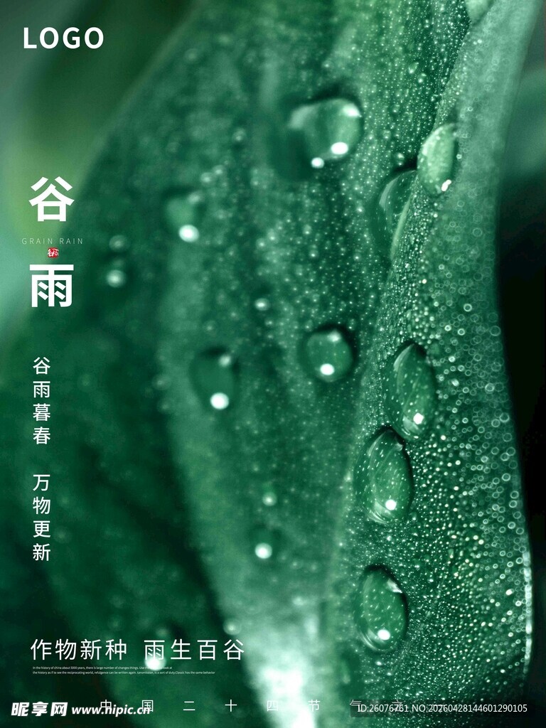 谷雨海报 