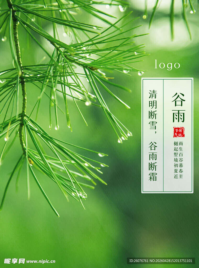 谷雨海报